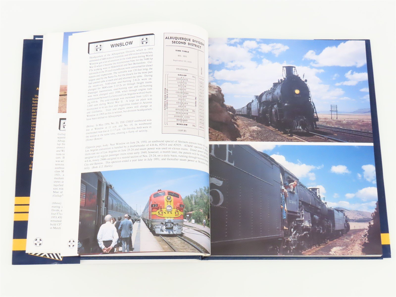 Morning Sun Books Santa Fe 1940-1971 In Color V. 3 Albuquerque-Los Angeles HC Bk