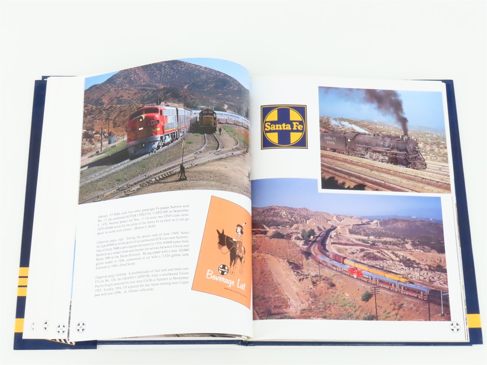 Morning Sun Books Santa Fe 1940-1971 In Color V. 3 Albuquerque-Los Angeles HC Bk