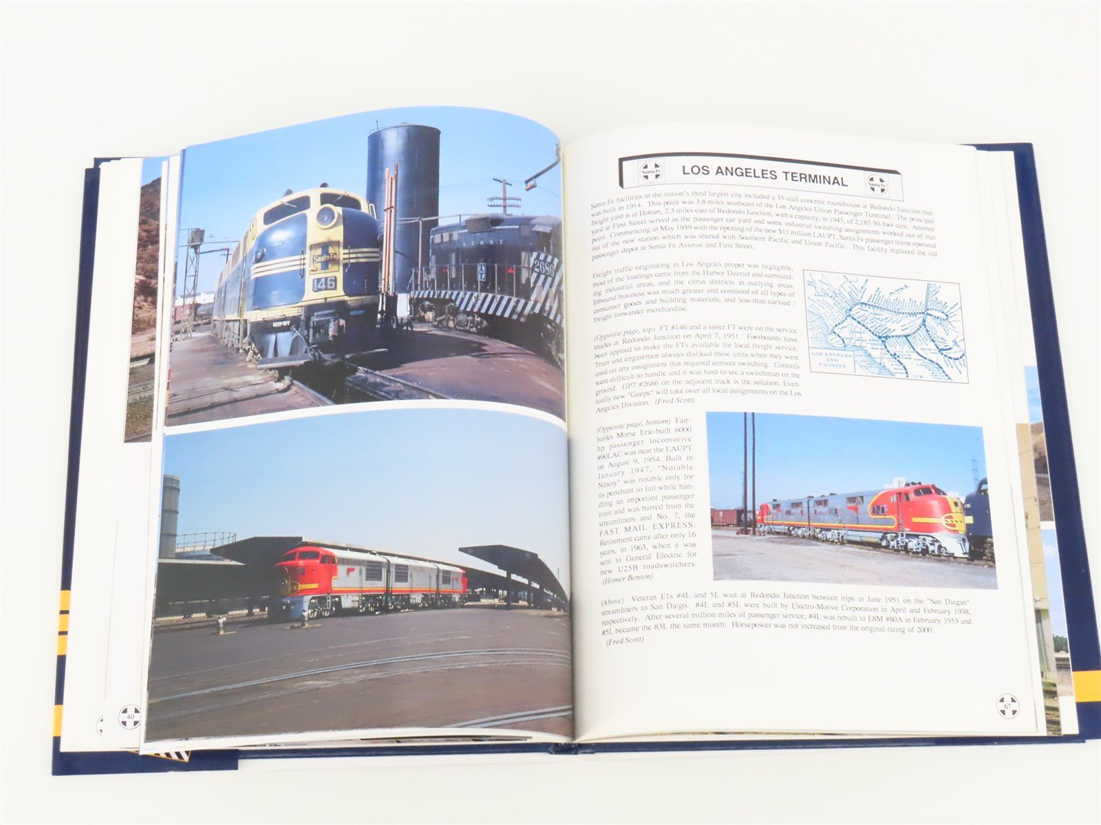 Morning Sun Books Santa Fe 1940-1971 In Color V. 3 Albuquerque-Los Angeles HC Bk