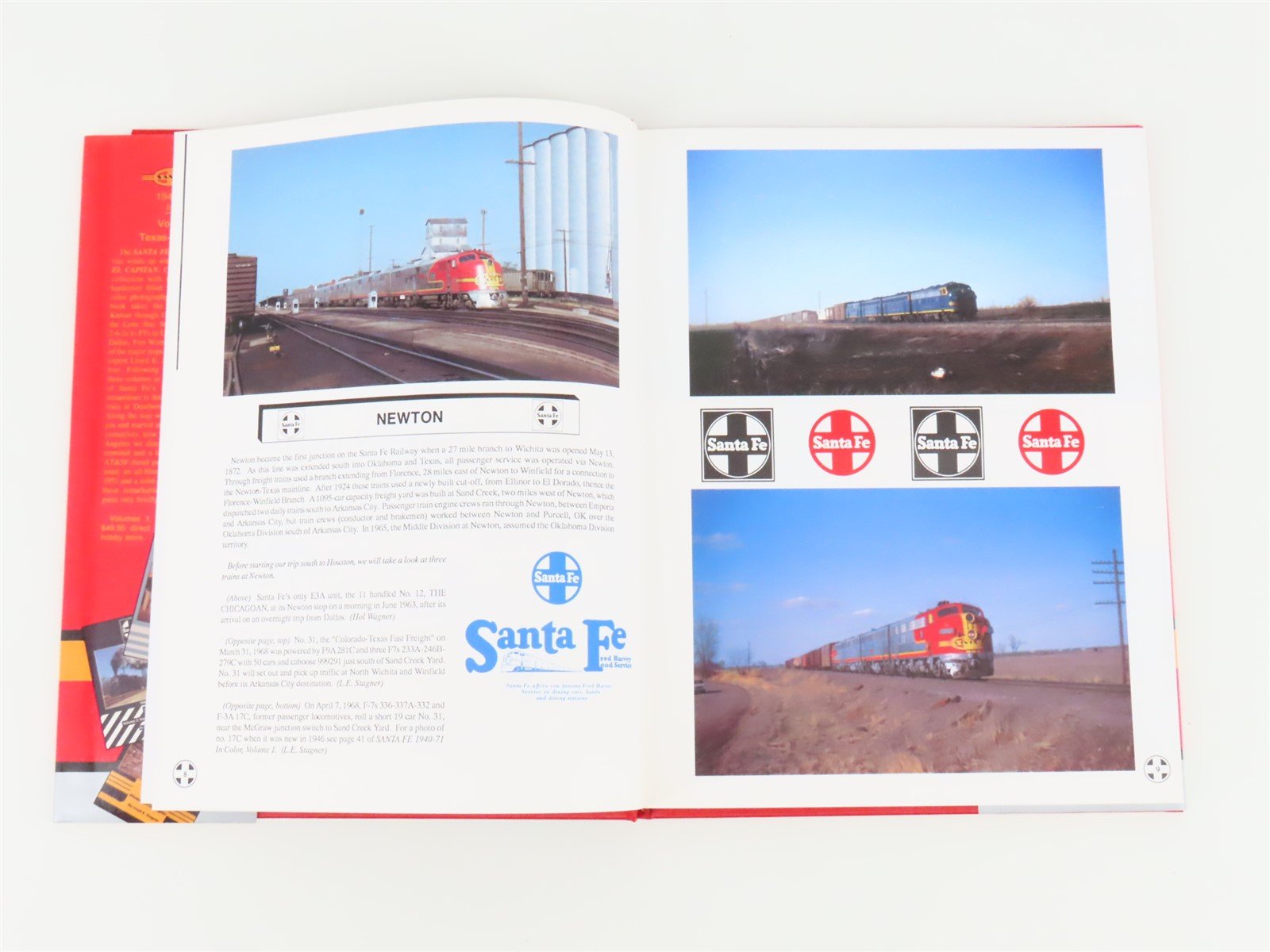 Morning Sun Books Santa Fe 1940-1971 In Color V. 4 Texas-El Capitan ©1994 HC Bk