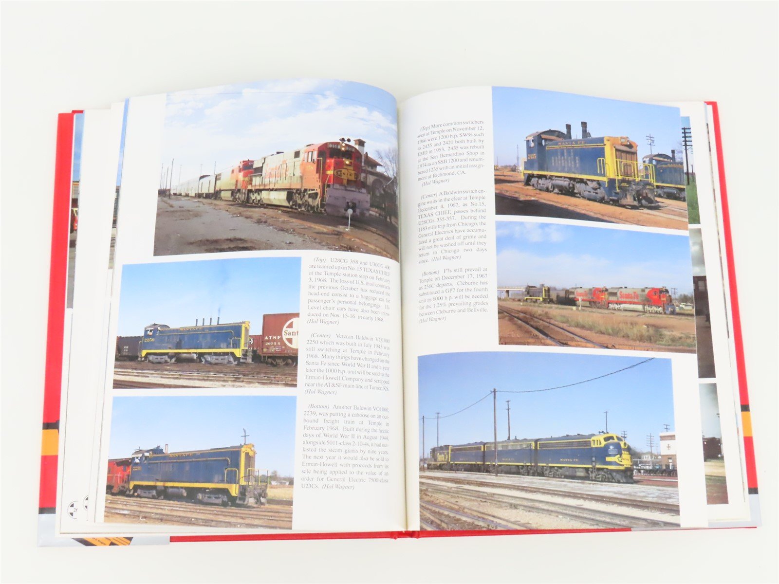 Morning Sun Books Santa Fe 1940-1971 In Color V. 4 Texas-El Capitan ©1994 HC Bk