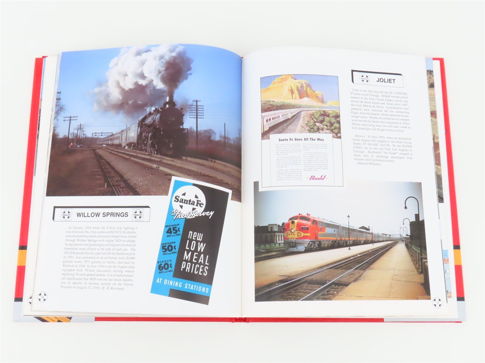 Morning Sun Books Santa Fe 1940-1971 In Color V. 4 Texas-El Capitan ©1994 HC Bk