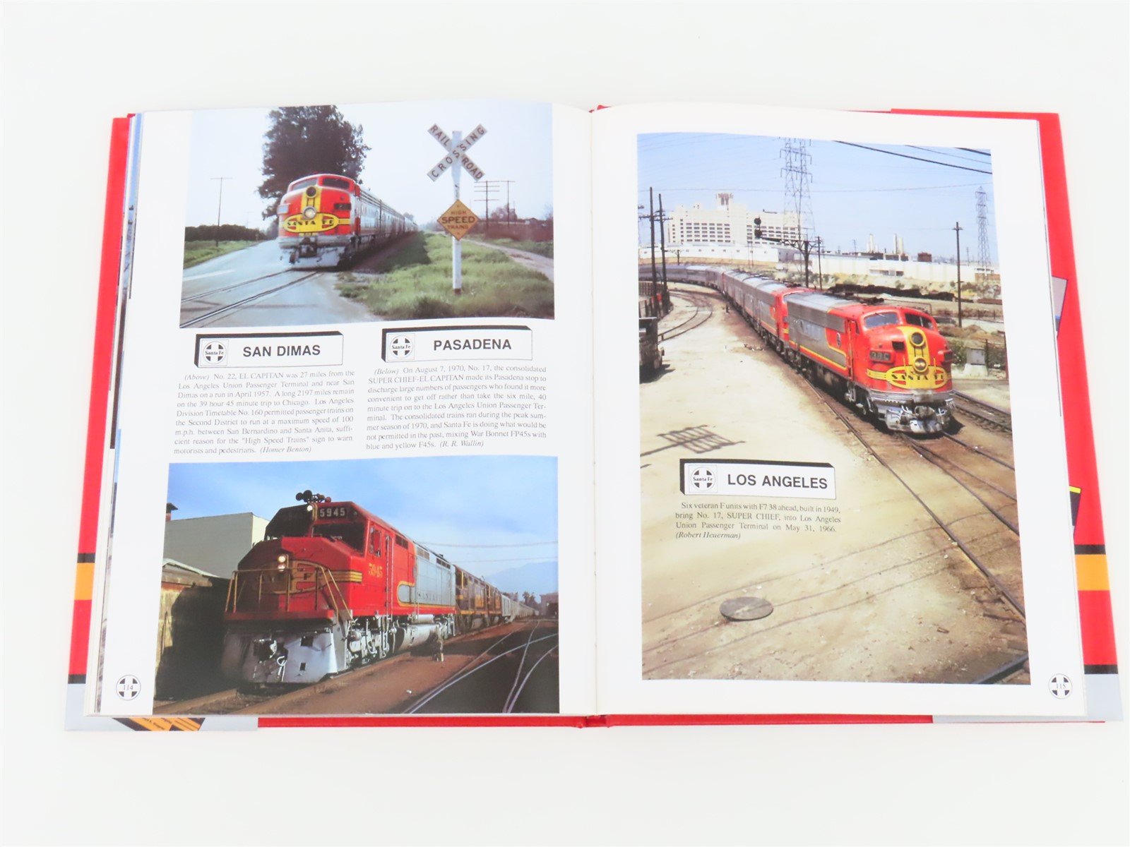 Morning Sun Books Santa Fe 1940-1971 In Color V. 4 Texas-El Capitan ©1994 HC Bk