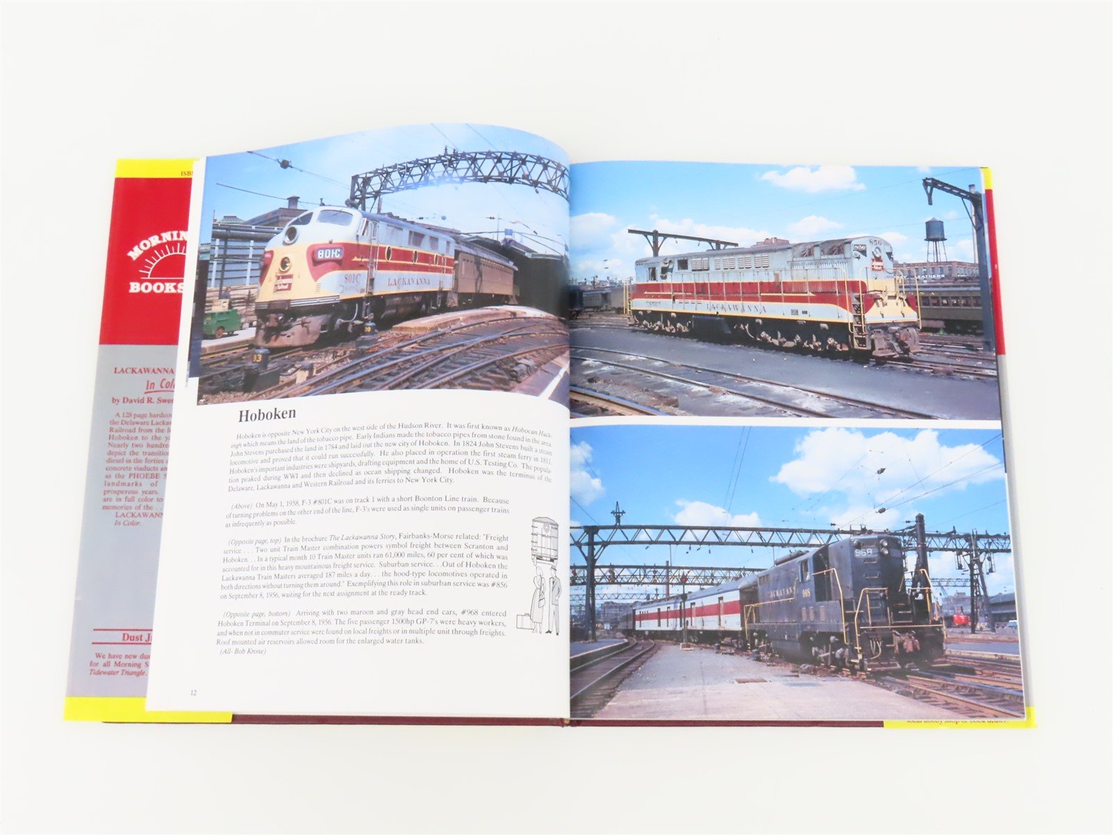 Morning Sun Books Lackawanna Railroad in Color by David R. Sweetland ©1990 HC Bk