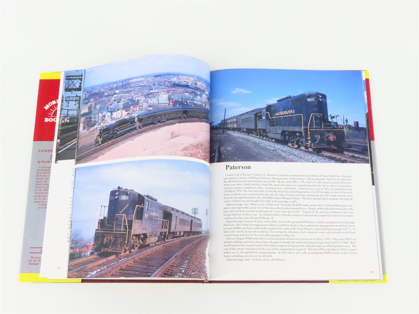Morning Sun Books Lackawanna Railroad in Color by David R. Sweetland ©1990 HC Bk