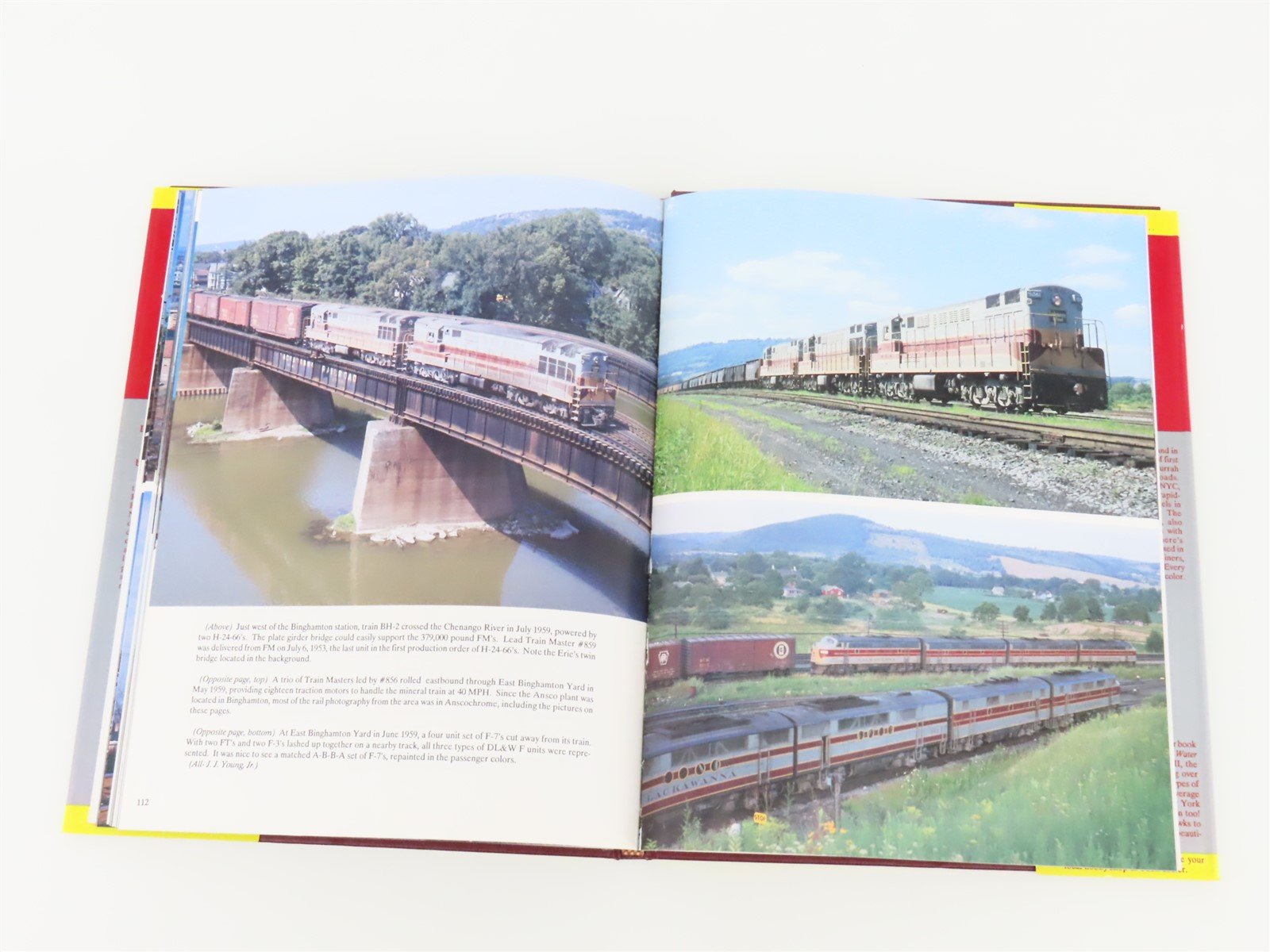Morning Sun Books Lackawanna Railroad in Color by David R. Sweetland ©1990 HC Bk