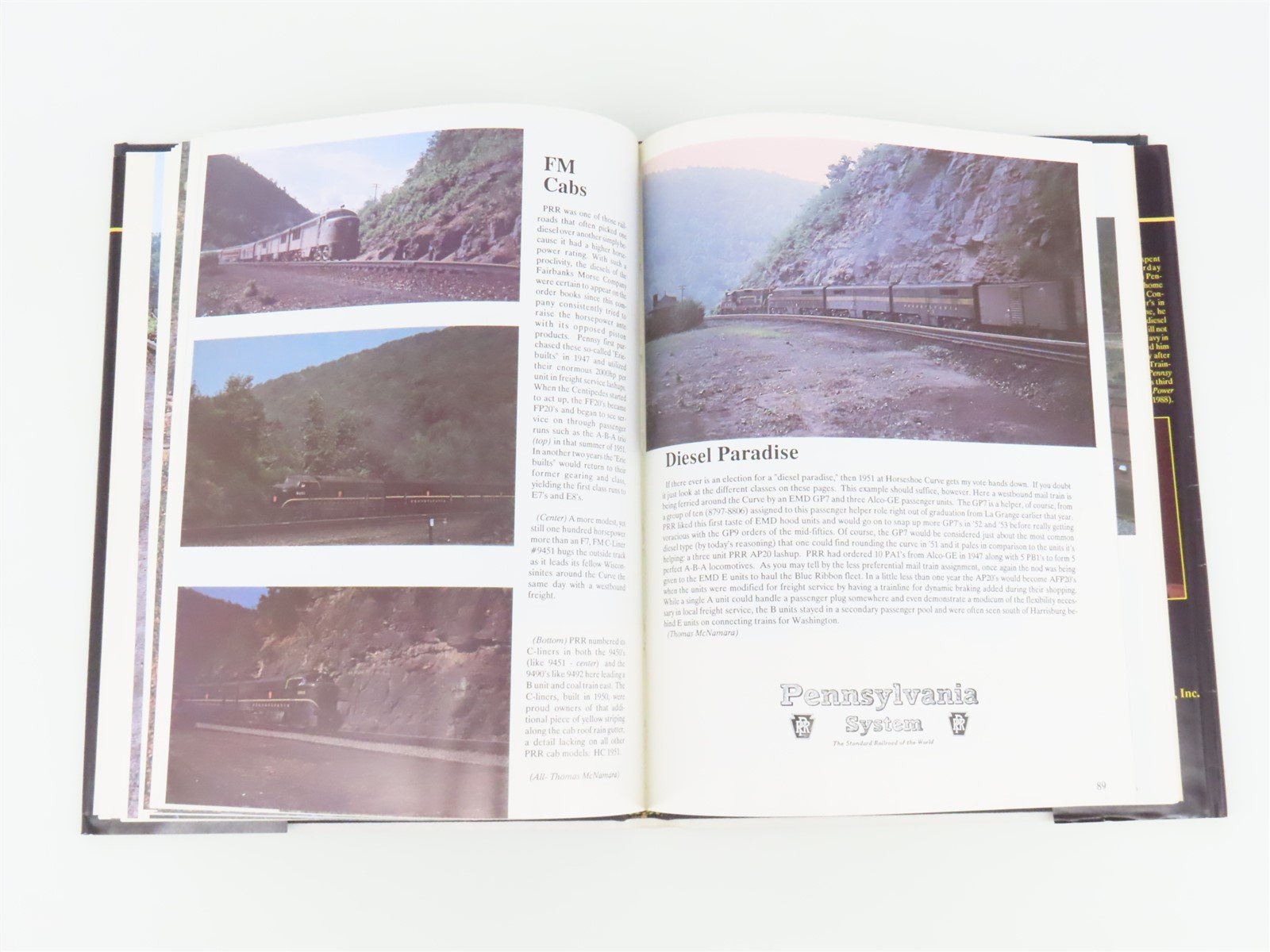 Morning Sun Books Pennsy Diesel Years V. 1 by David R. Sweetland ©1988