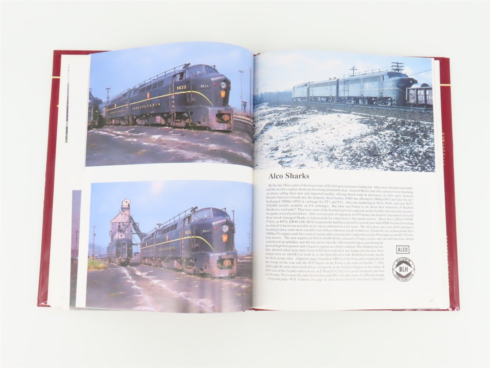 Morning Sun Books Pennsy Diesel Years V. 2 by Robert J. Yanosey ©1989