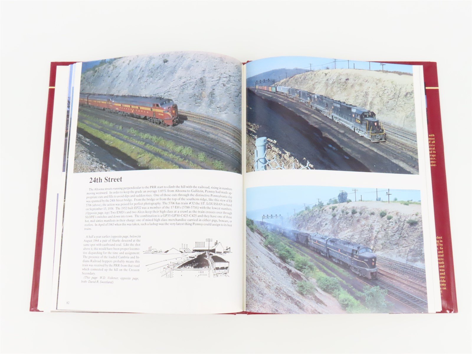 Morning Sun Books Pennsy Diesel Years V. 2 by Robert J. Yanosey ©1989