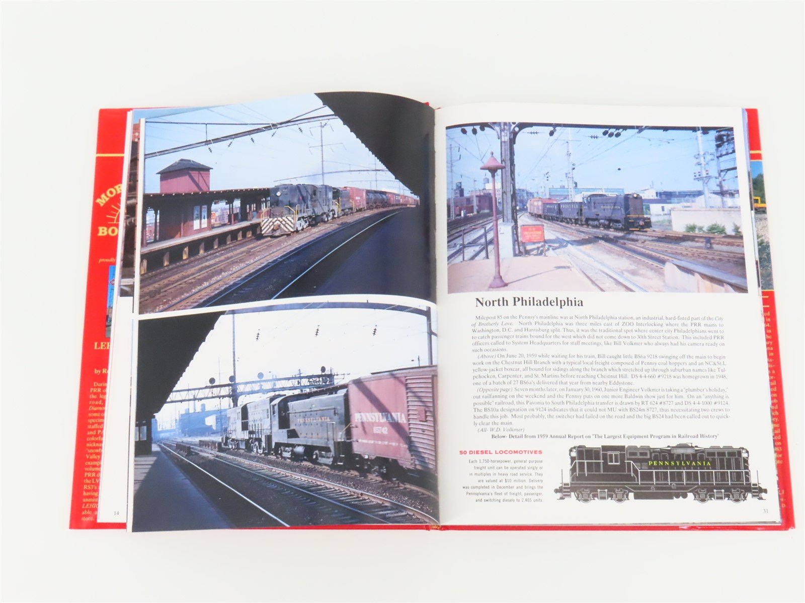 Morning Sun Books Pennsy Diesel Years V. 3 by Robert J. Yanosey ©1990