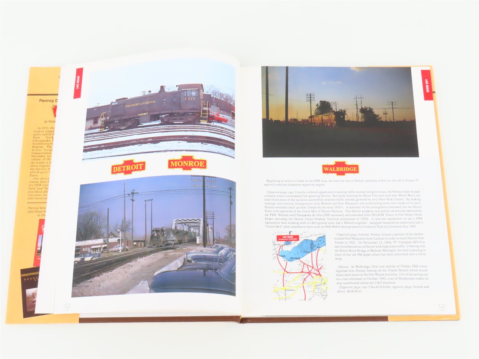 Morning Sun Books Pennsy Diesel Years V. 5 by Robert J. Yanosey ©1993 HC Book