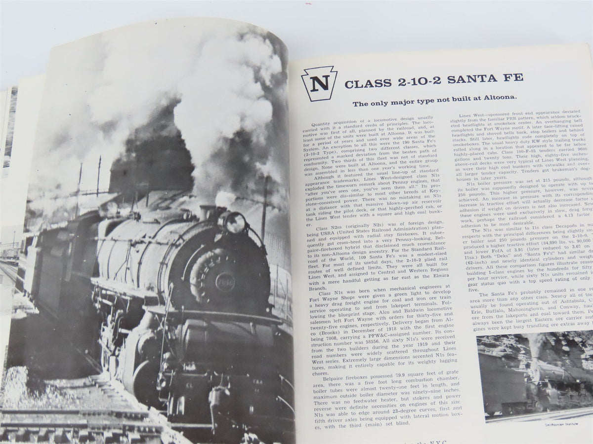 Pennsy Power Steam &amp; Electric Locomotives Of The PRR 1900-1957 by Staufer ©1962