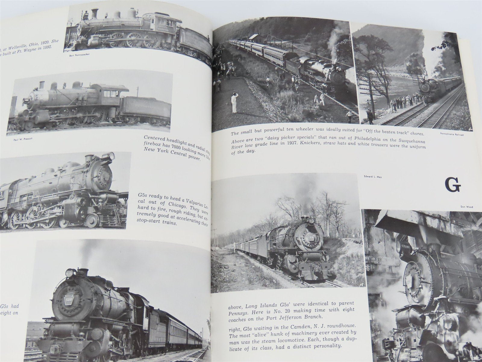 Pennsy Power Steam & Electric Locomotives Of The PRR 1900-1957 by Staufer ©1962