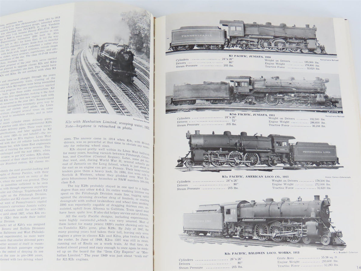 Pennsy Power Steam &amp; Electric Locomotives Of The PRR 1900-1957 by Staufer ©1962
