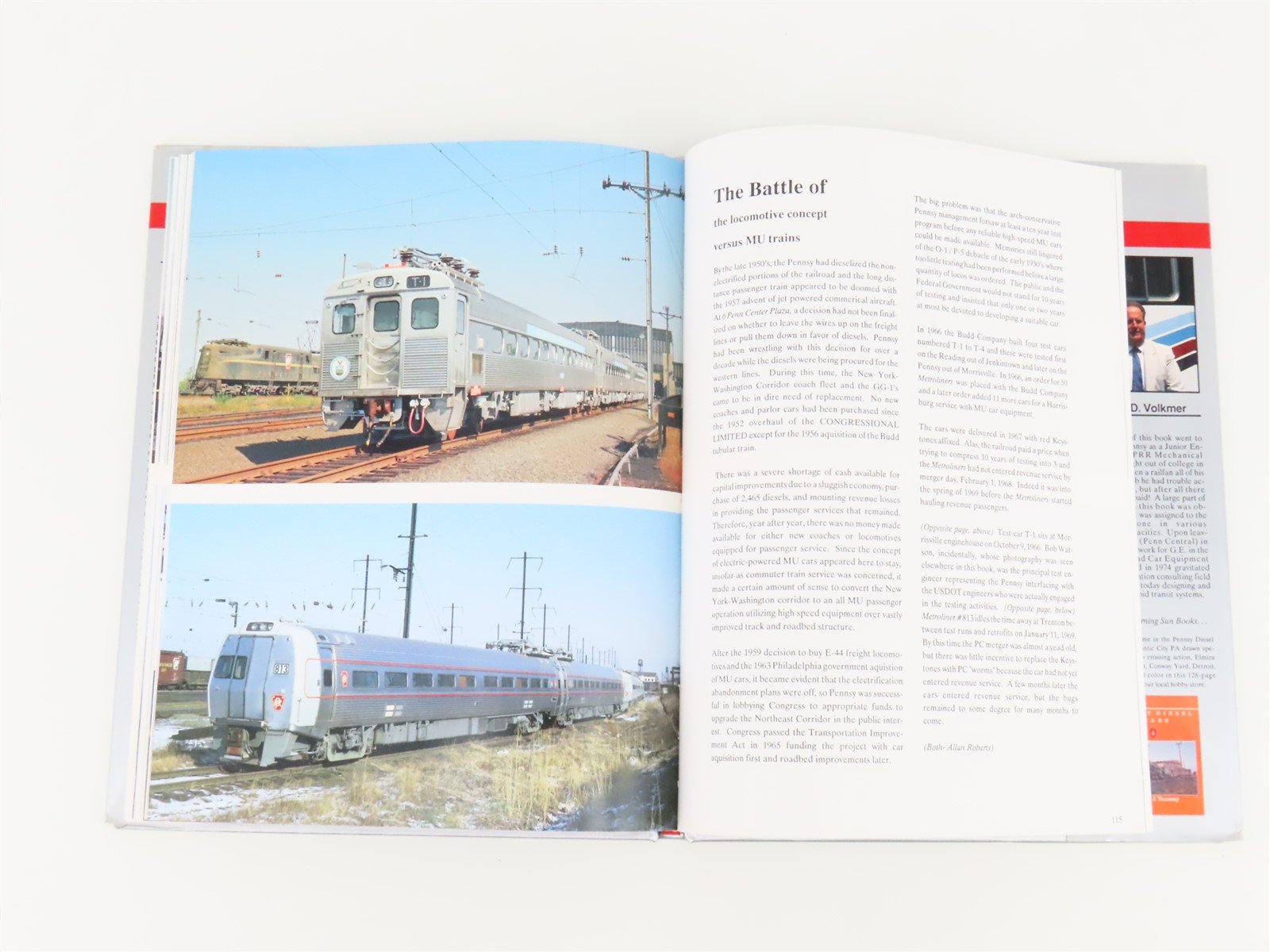 Morning Sun Books Pennsy Electric Years by William D. Volkmer ©1991