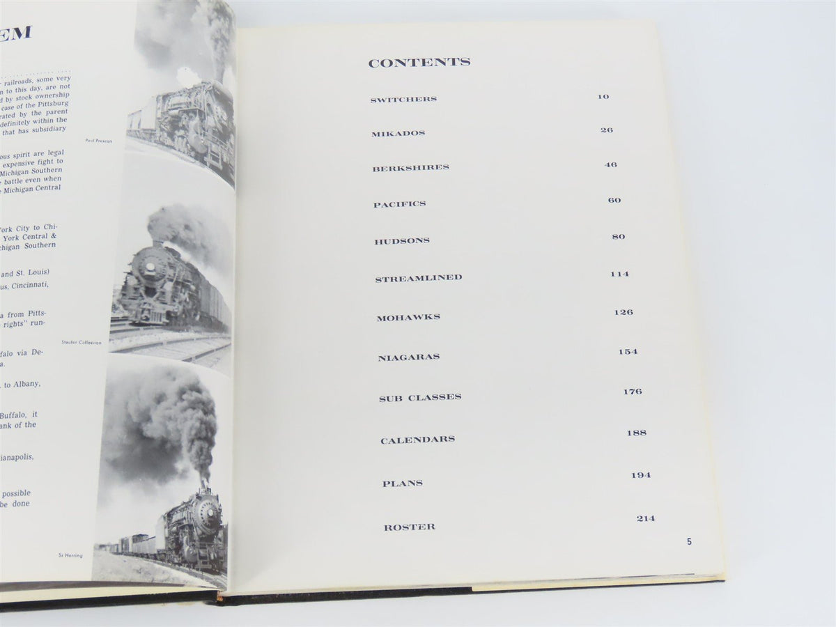 Steam Power Of The New York Central System Volume 1 - Modern Power - 1915-1955