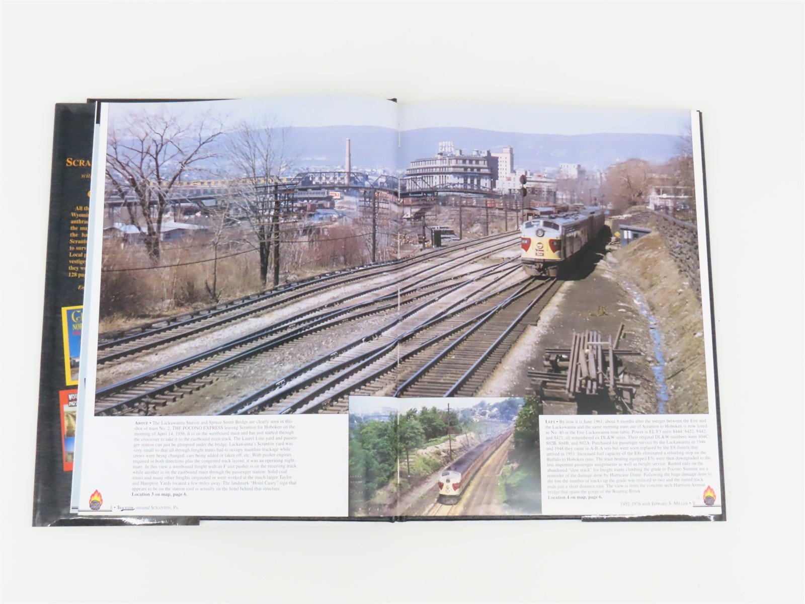 Morning Sun Trackside around Scranton, PA 1952-1976 with Edward S. Miller ©1999