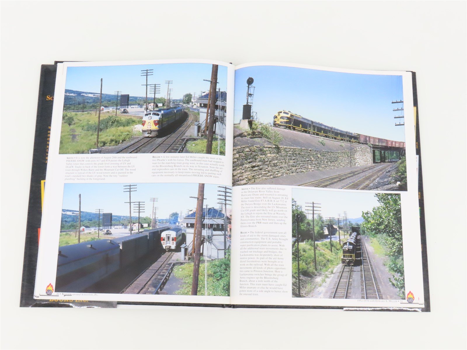 Morning Sun Trackside around Scranton, PA 1952-1976 with Edward S. Miller ©1999