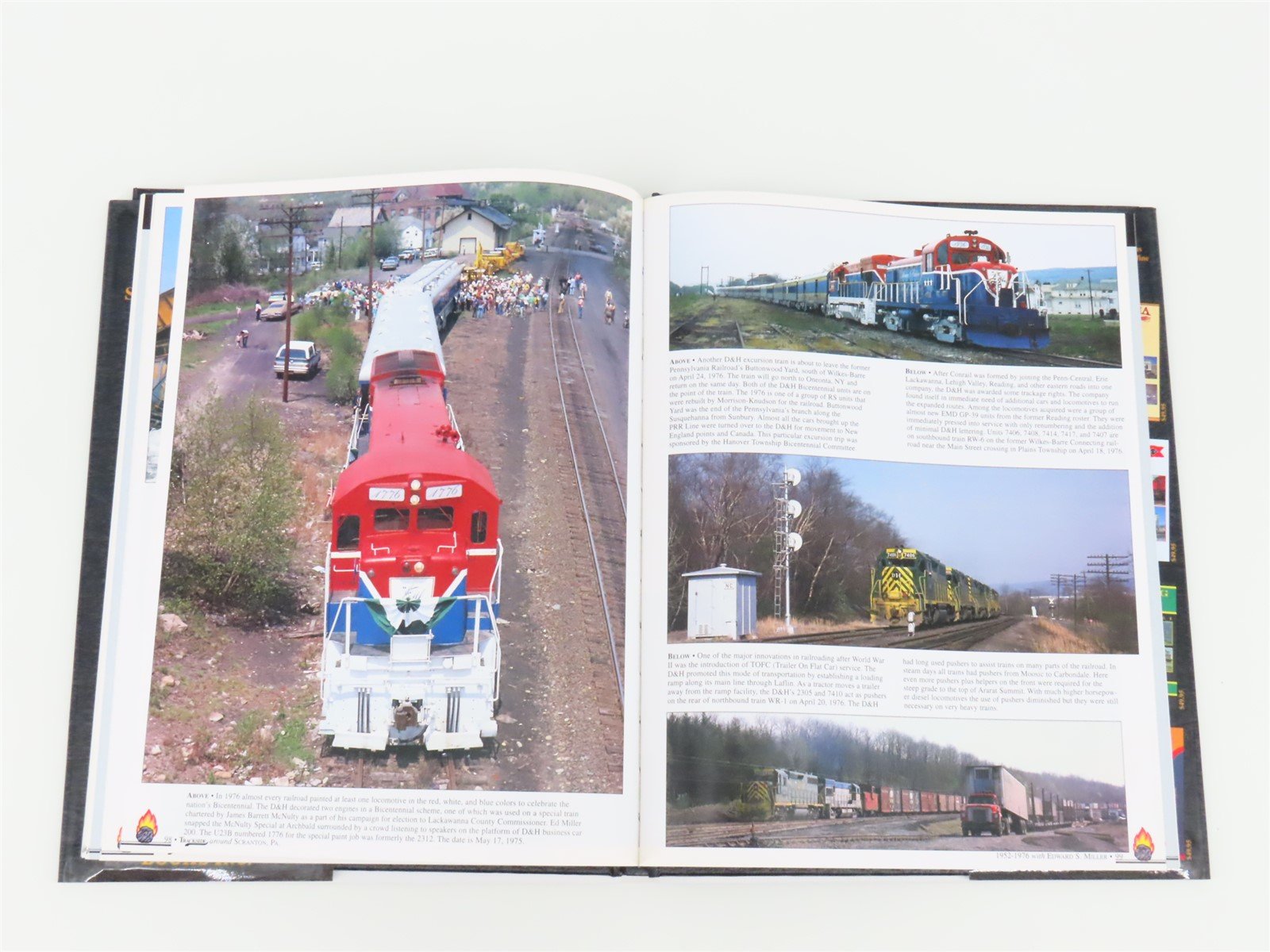 Morning Sun Trackside around Scranton, PA 1952-1976 with Edward S. Miller ©1999