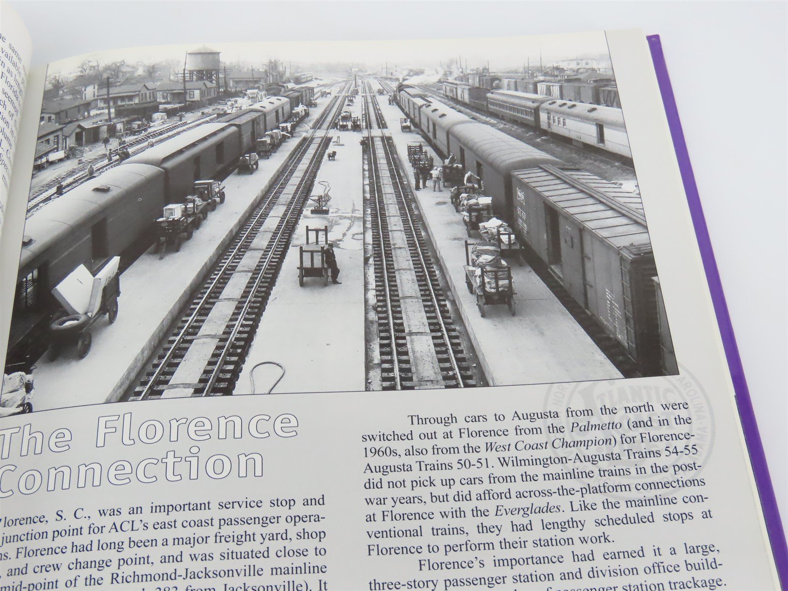 Atlantic Coast Line The Postwar Years by Larry Goolsby ©1999 HC Book - SIGNED