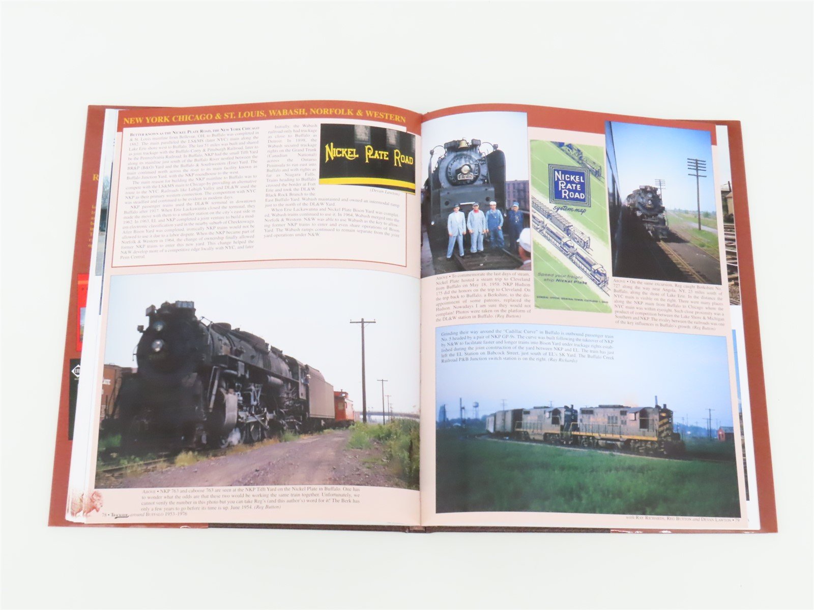 Morning Sun Books Trackside around Buffalo 1953-1976 by Stephan M. Koenig ©2001