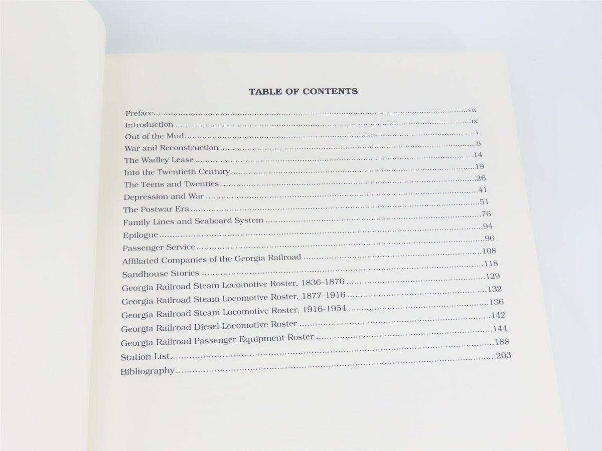 History Of The Georgia Railroad by Robert H. Hanson ©1996 HC Book