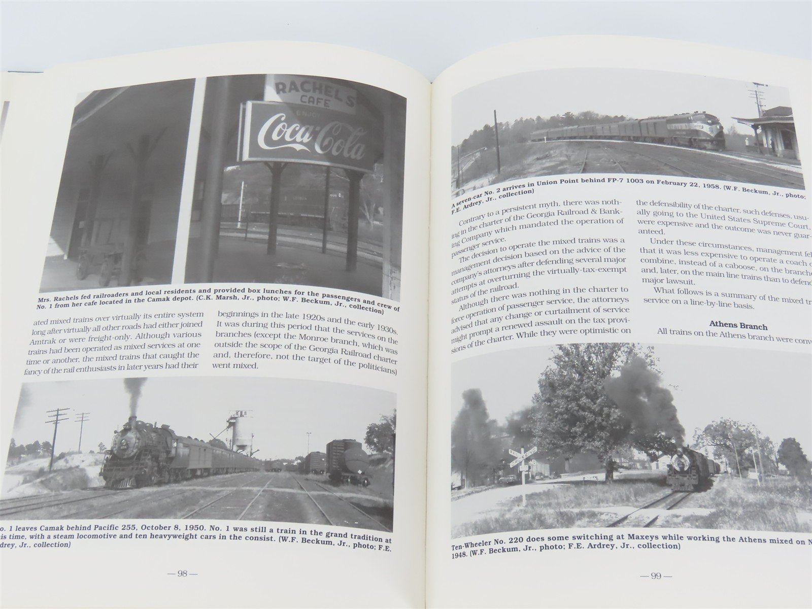 History Of The Georgia Railroad by Robert H. Hanson ©1996 HC Book