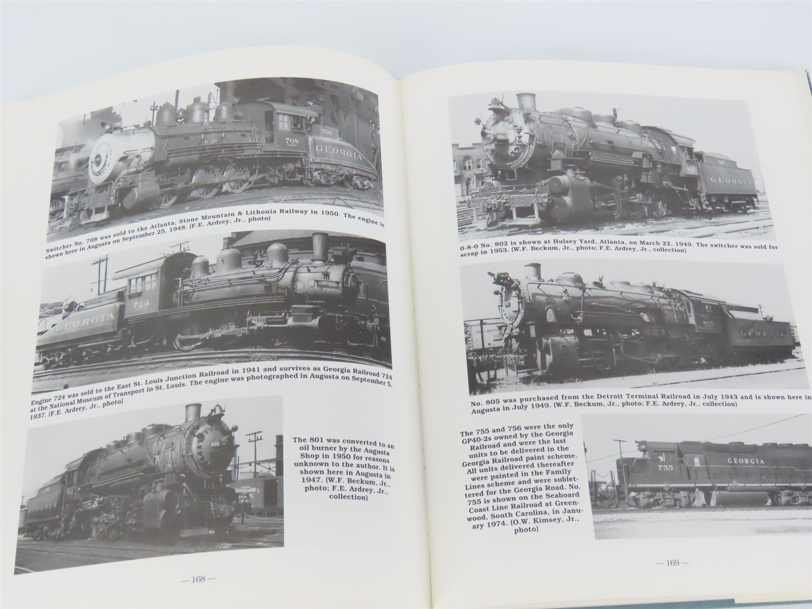 History Of The Georgia Railroad by Robert H. Hanson ©1996 HC Book