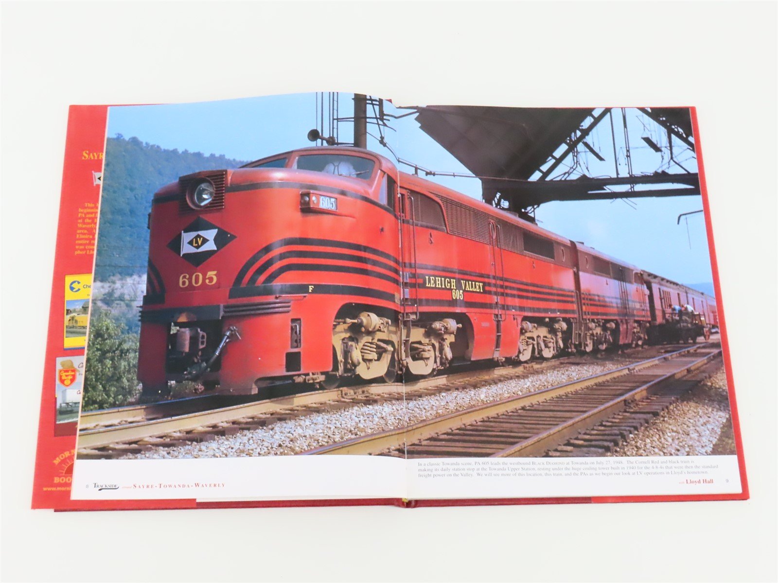 Morning Sun Trackside around Sayre-Towanda-Waverly w/ Lloyd Hall ©2003 HC Book