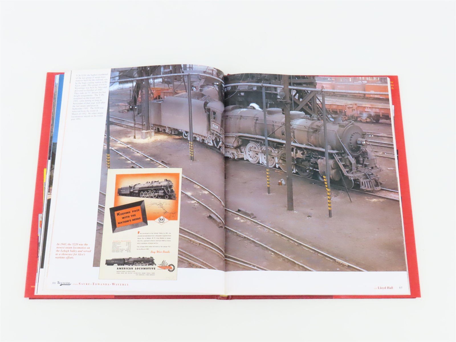 Morning Sun Trackside around Sayre-Towanda-Waverly w/ Lloyd Hall ©2003 HC Book