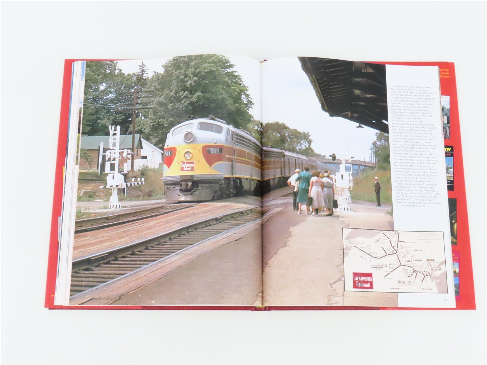 Morning Sun Trackside around Sayre-Towanda-Waverly w/ Lloyd Hall ©2003 HC Book