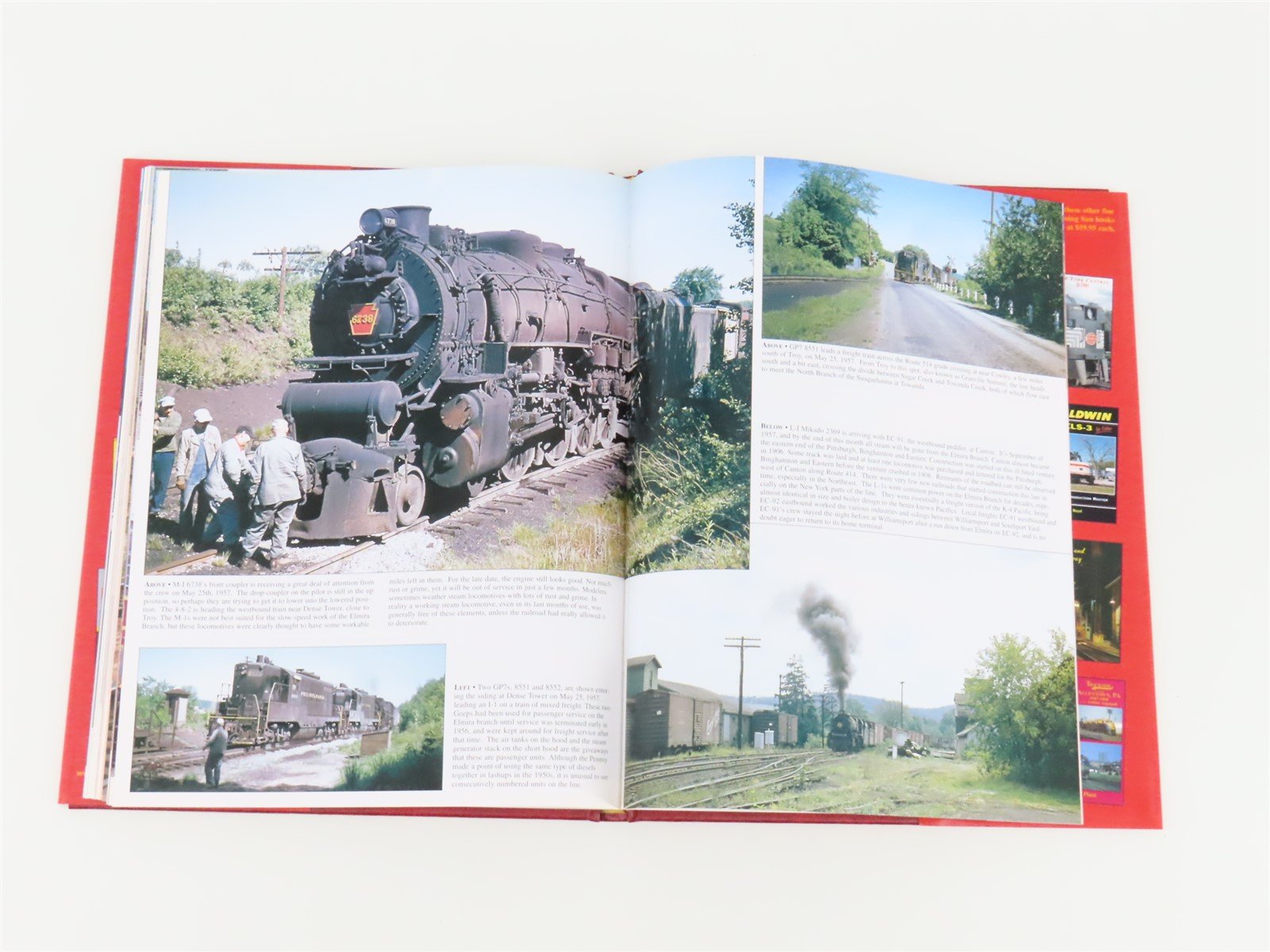 Morning Sun Trackside around Sayre-Towanda-Waverly w/ Lloyd Hall ©2003 HC Book