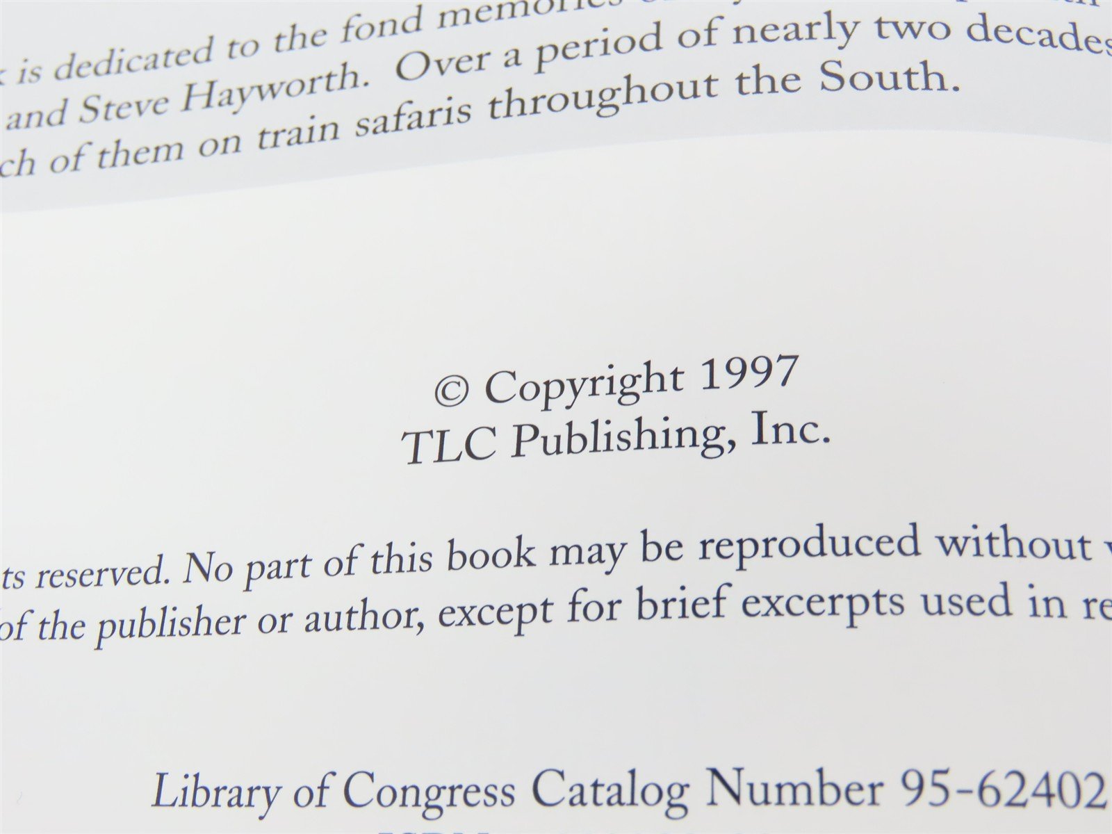 Classic Diesels of the South - A Railfan's Odyssey by J. Parker Lamb ©1997 HC Bk