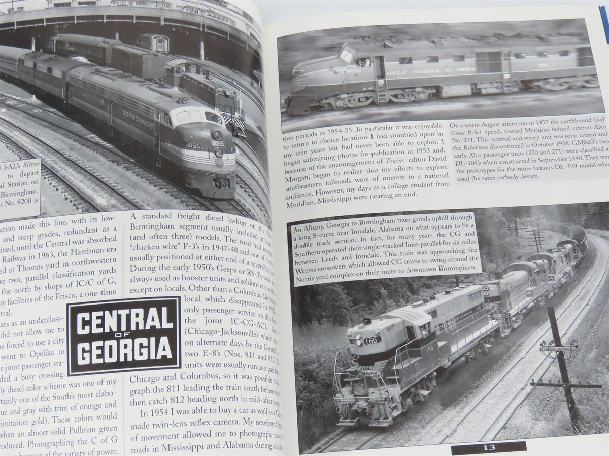 Classic Diesels of the South - A Railfan&#39;s Odyssey by J. Parker Lamb ©1997 HC Bk