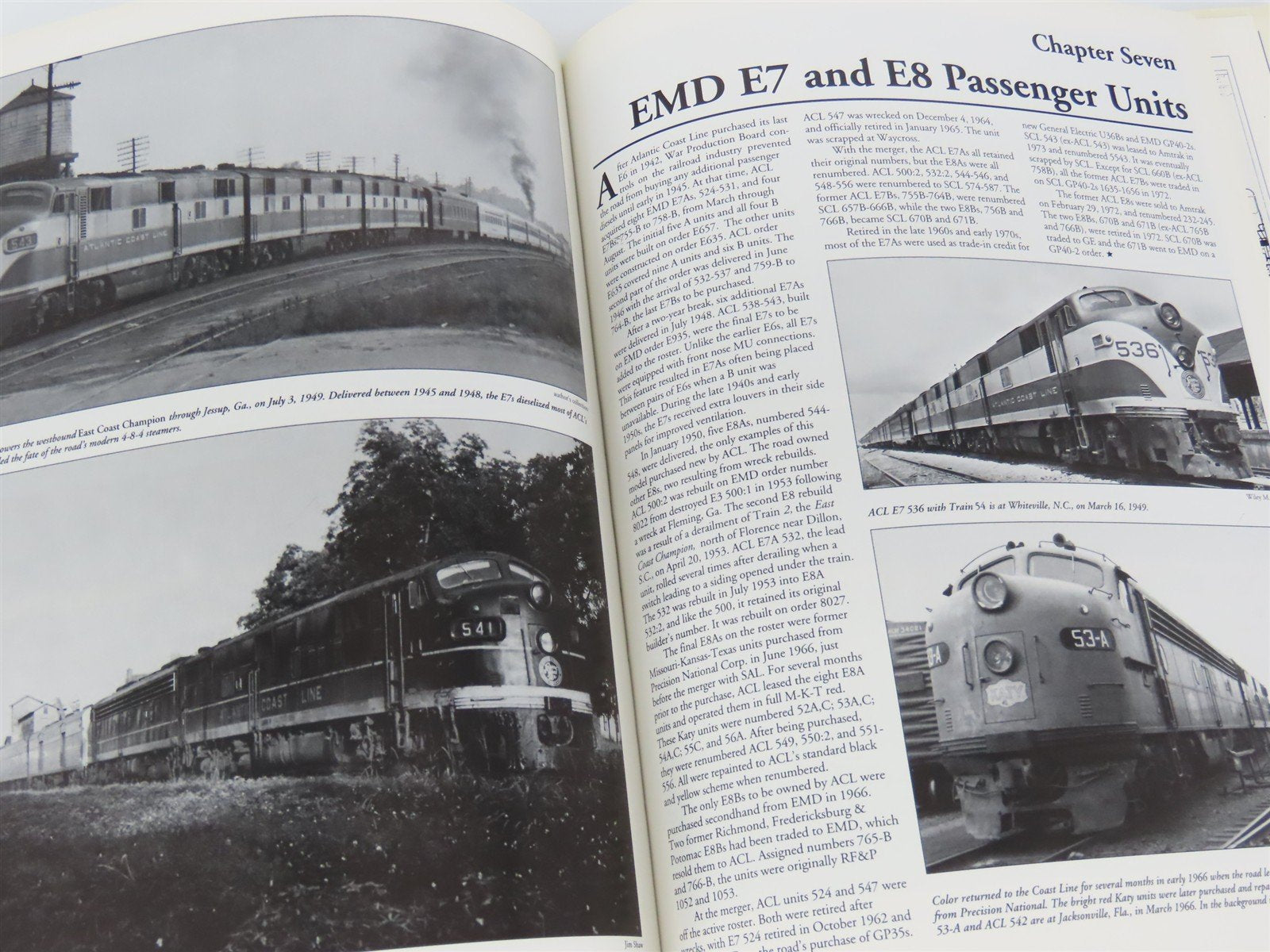 Atlantic Coast Line - The Diesel Years by Warren L. Calloway ©1993 HC Book