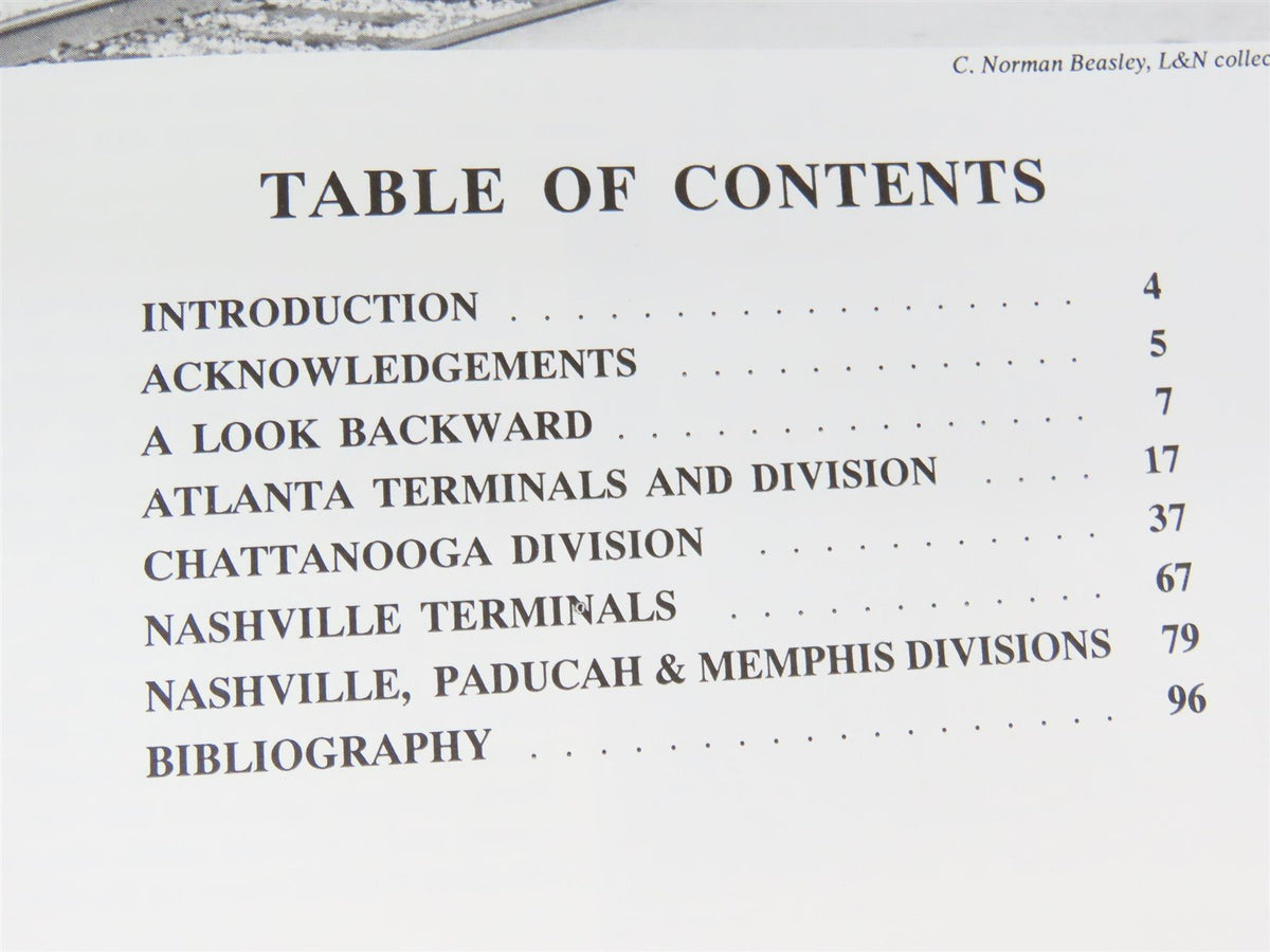 Nashville, Chattanooga &amp; St. Louis Railway The Dixie Line by Castner ©1995 HC Bk