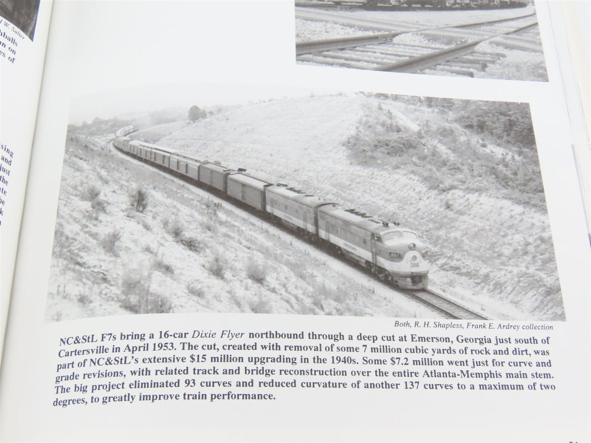 Nashville, Chattanooga &amp; St. Louis Railway The Dixie Line by Castner ©1995 HC Bk