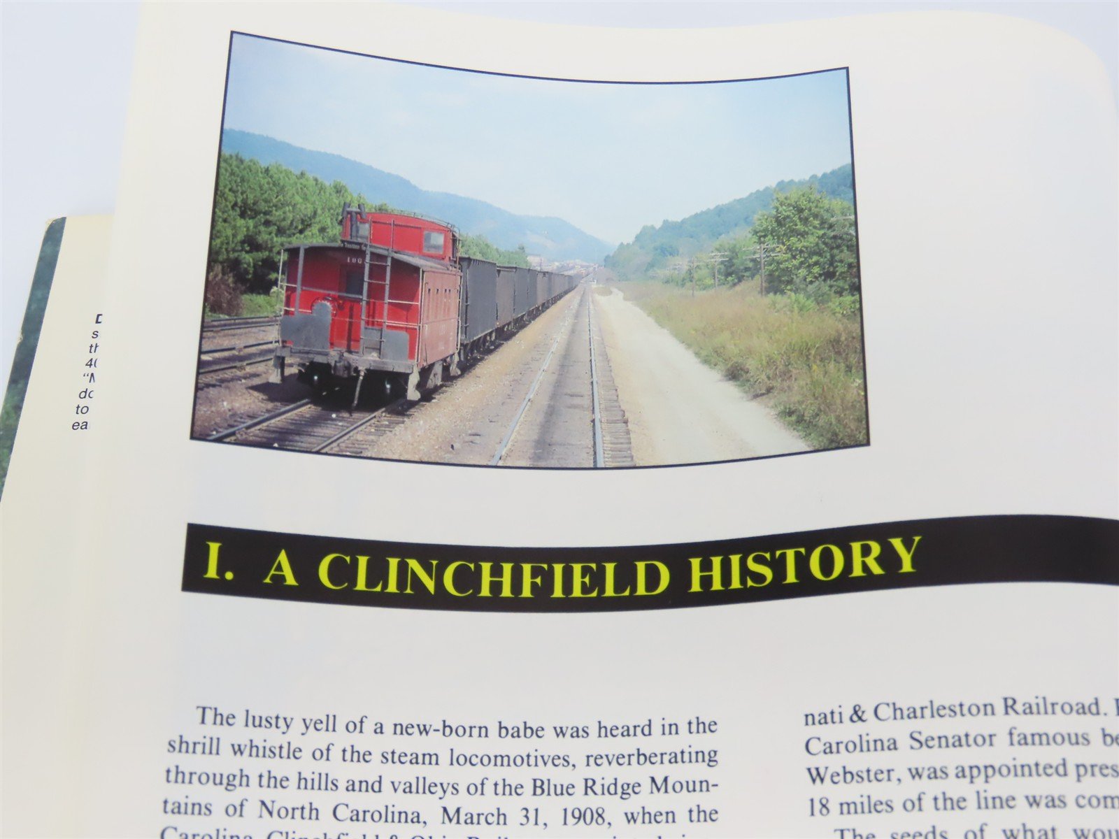 Clinchfield Country by Steve King ©1988 HC Book