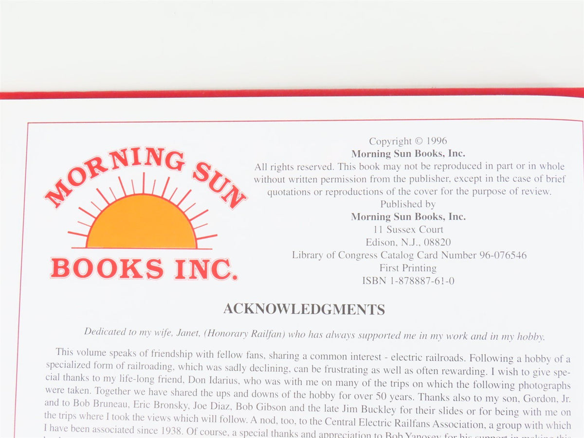 Morning Sun Insull Chicago Interurbans CA&amp;E CNS&amp;M CSS&amp;SB by Gordon E. Lloyd