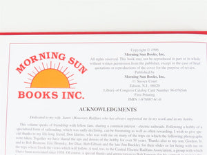 Morning Sun Insull Chicago Interurbans CA&E CNS&M CSS&SB by Gordon E. Lloyd