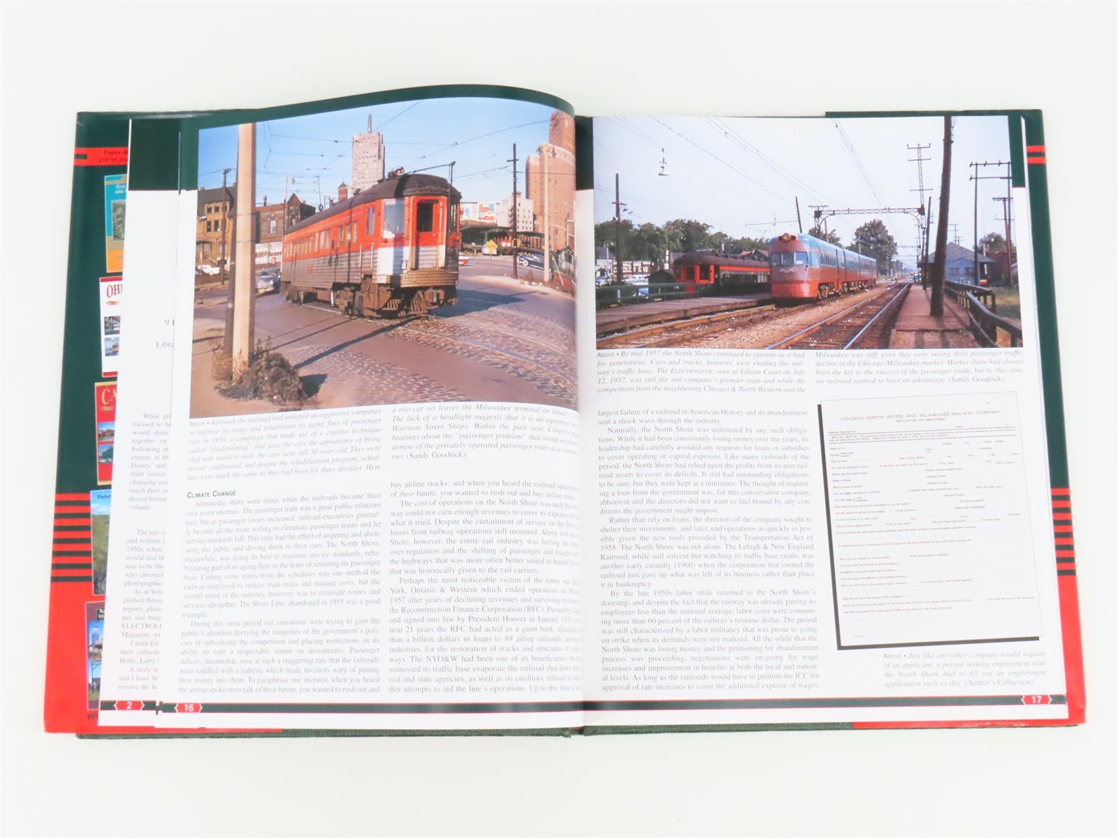 Morning Sun Chicago North Shore & Milwaukee Railway in Color V. 2 by Doughty