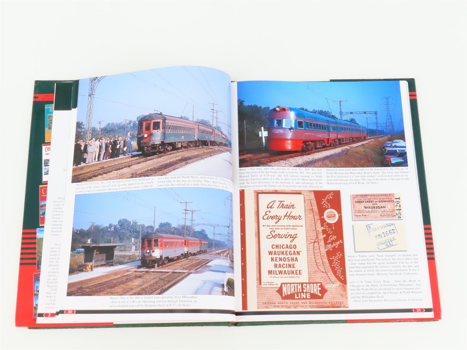 Morning Sun Chicago North Shore & Milwaukee Railway in Color V. 2 by Doughty