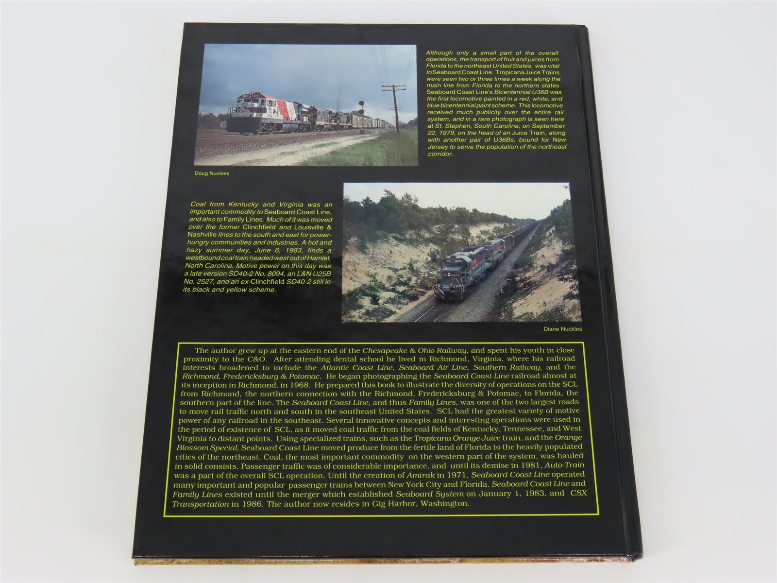 Seaboard Coast Line Railroad by Douglas B. Nuckles ©1995 HC Book