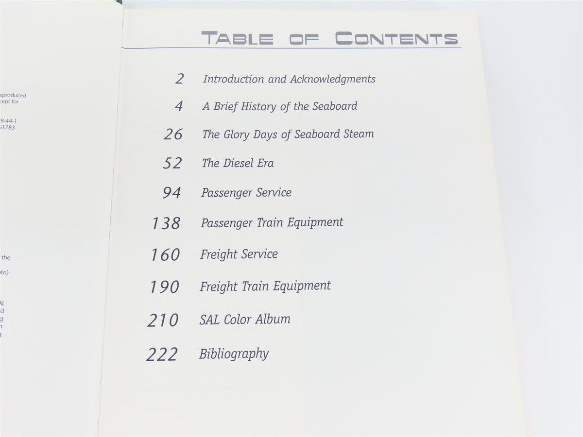 Seaboard Air Line The Route of Courteous Service by W.E. Griffin ©1999 HC Book