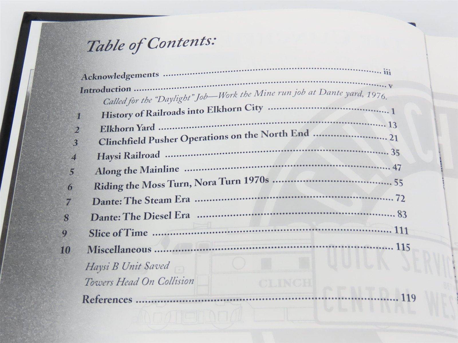 The Clinchfield Railroad in the Coal Fields by Robert A. Helm ©2004 HC Book