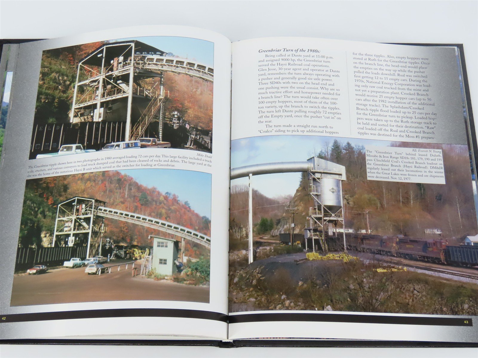 The Clinchfield Railroad in the Coal Fields by Robert A. Helm ©2004 HC Book