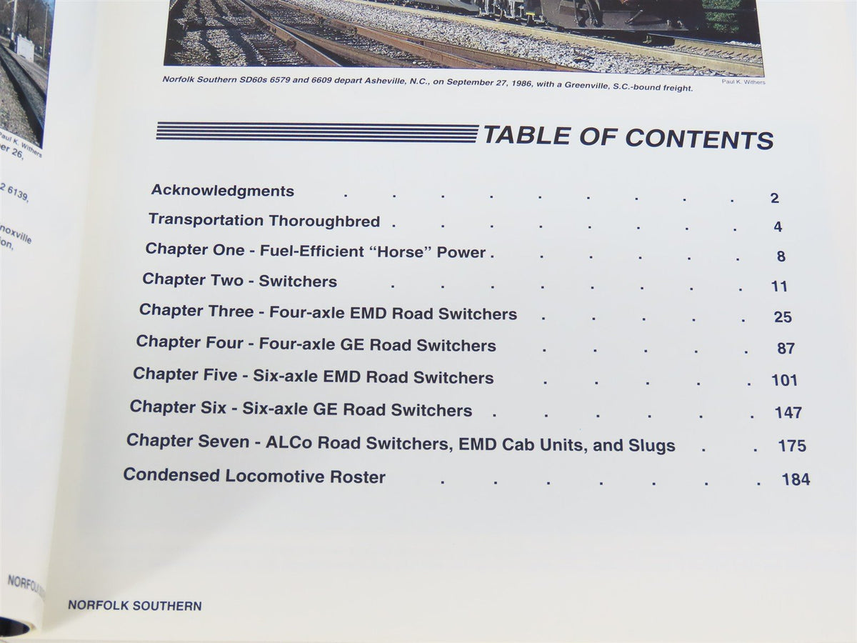 Norfolk Southern Motive Power Review 1982-1994 by Withers &amp; Bowers ©1995 SC Book