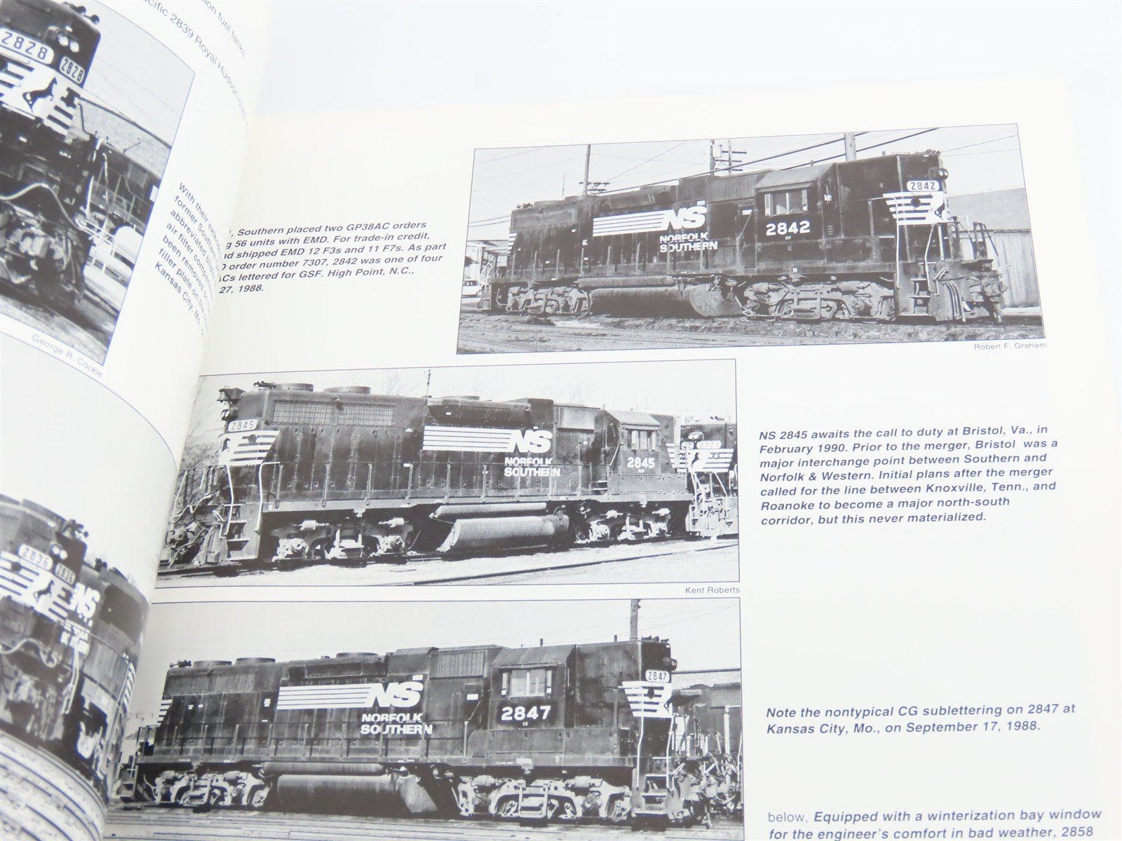 Norfolk Southern Motive Power Review 1982-1994 by Withers & Bowers ©1995 SC Book