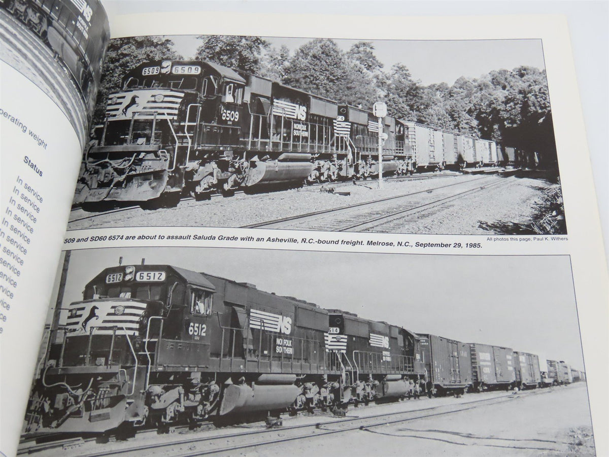 Norfolk Southern Motive Power Review 1982-1994 by Withers &amp; Bowers ©1995 SC Book