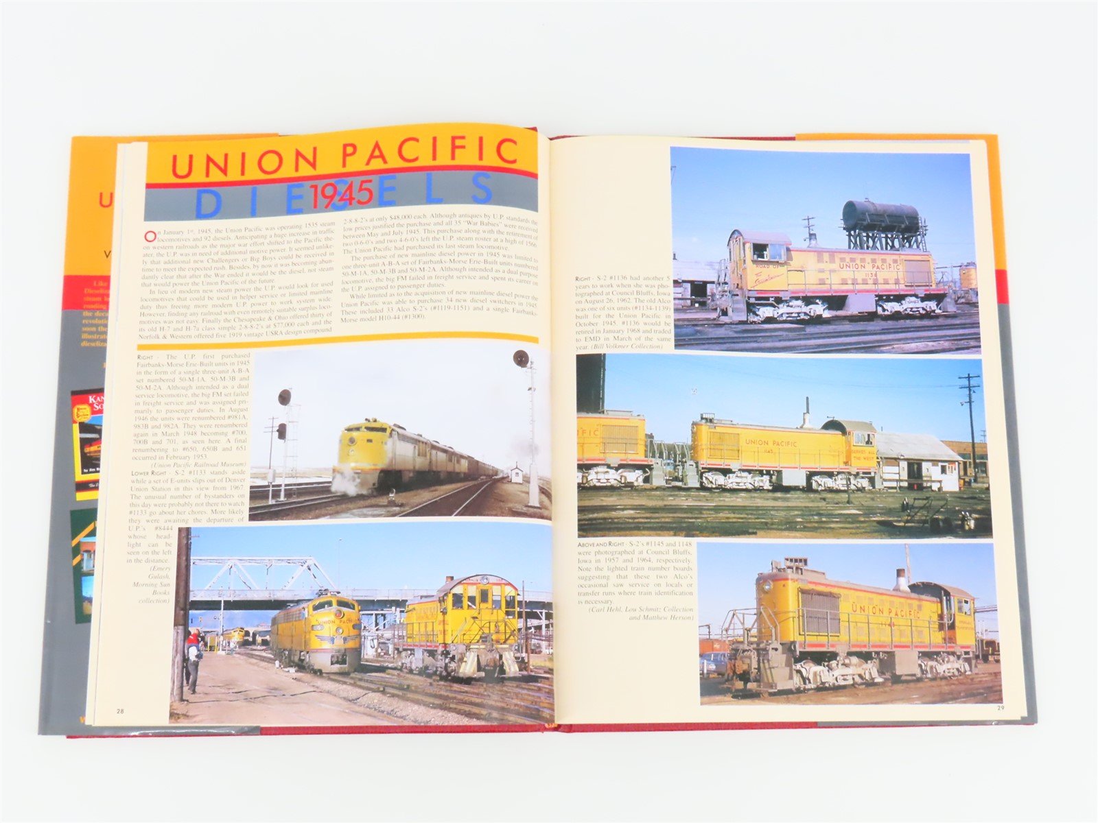 Morning Sun Union Pacific Diesels in Color V. 1 1934-1959 by Ed Austin ©2003